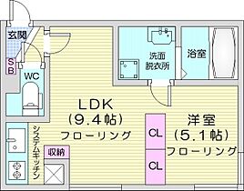 GRANDWOOD　KANON  ｜ 北海道札幌市東区北十条東13丁目（賃貸マンション1LDK・4階・31.02㎡） その2