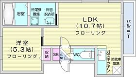 PINNS7W11  ｜ 北海道札幌市中央区南七条西11丁目（賃貸マンション1LDK・3階・34.95㎡） その2