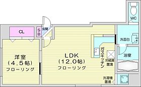 カサール・ガルシア  ｜ 北海道札幌市中央区北六条西24丁目（賃貸マンション1LDK・5階・34.80㎡） その2