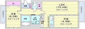 ルラシオン北9条通り  ｜ 北海道札幌市東区北九条東2丁目（賃貸マンション2LDK・5階・48.59㎡） その2