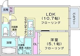 北海道札幌市北区北三十一条西8丁目（賃貸マンション1LDK・1階・35.13㎡） その2