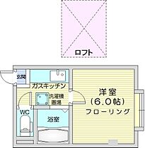 キャッスル8.13  ｜ 北海道札幌市中央区南八条西13丁目（賃貸マンション1K・4階・16.36㎡） その2