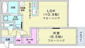 グランジータ南郷  ｜ 北海道札幌市白石区南郷通7丁目南（賃貸マンション1LDK・1階・37.64㎡） その2