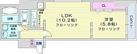 CITYSPIRE北5条  ｜ 北海道札幌市中央区北五条西17丁目（賃貸マンション1LDK・3階・37.63㎡） その2