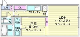 北海道石狩郡当別町末広（賃貸マンション1LDK・1階・35.90㎡） その2