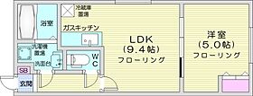 ルクル21  ｜ 北海道札幌市北区北二十一条西2丁目2-41（賃貸マンション1LDK・4階・27.30㎡） その2