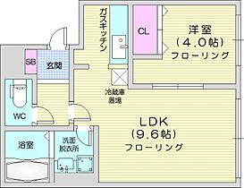 北海道札幌市北区新琴似七条1丁目（賃貸マンション1LDK・1階・32.12㎡） その2