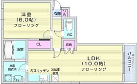 北海道石狩郡当別町緑町（賃貸アパート1LDK・1階・38.92㎡） その2