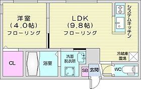 Terrace Kasumi  ｜ 北海道札幌市中央区南十条西1丁目（賃貸マンション1LDK・2階・32.68㎡） その2