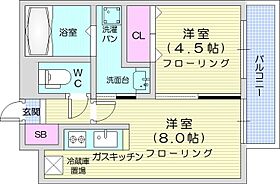 PRIMEURBAN北11条  ｜ 北海道札幌市東区北十一条東1丁目（賃貸マンション1LDK・8階・30.84㎡） その2