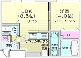 北海道札幌市北区麻生町3丁目10-19（賃貸マンション1LDK・4階・28.99㎡） その2