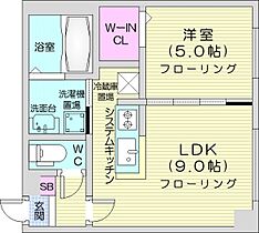 ヴィエルジュ北13条  ｜ 北海道札幌市東区北十三条東15丁目（賃貸マンション1LDK・1階・33.20㎡） その2