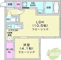 JANUS residences南平岸ステージ  ｜ 北海道札幌市豊平区平岸一条13丁目（賃貸マンション1LDK・3階・35.72㎡） その2