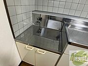 こちらに好きなコンロを用意して料理ができます。