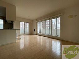 レジディア円山北五条 4階3LDKのリビング/ダイニング