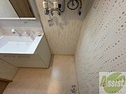 洗濯機はこちらの脱衣所に置くことができます！