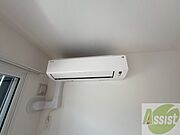 エアコンがありますので夏でも快適に過ごせます！