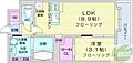 アルファスクエア北11東13階11.4万円