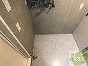 洗濯機はこちらの脱衣所に置くことができます！