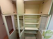 収納スペースがもう一つ。荷物が多くても安心です！