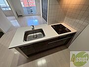 2口システムキッチンなので、すぐお料理に使えます！