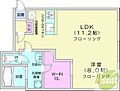 レブニーズザ・レジデンスN214階6.3万円