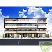 外観予想パース　札幌市中央区南十三条西「仮)南13西7MS」