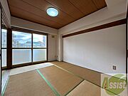 和室を撮影しました。落ち着いた雰囲気のお部屋です。