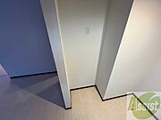 こちらに冷蔵庫を置けます。調理時の動線もばっちり効率的。