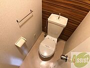 こちらはトイレです。お手入れも楽ちんです！