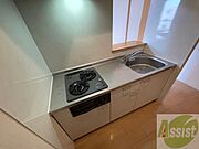調理スペースも広々しておりお料理しやすそうです！