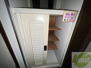 シューズボックスがあるのはやっぱり便利ですね！