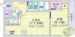 スペチアーレプリーモ 1LDKの間取図画像