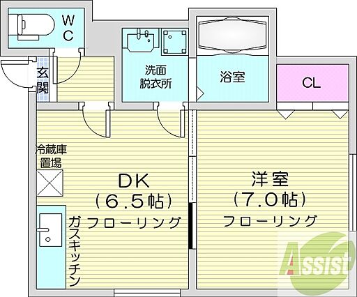 ステージ中島公園_間取り_0