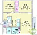 桜館2階7.6万円