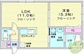 ワイズ・スクエア3階5.5万円