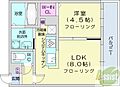 ベルガモ東区役所前4階6.3万円