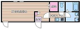 フラット宮本町 303 ｜ 神奈川県川崎市川崎区宮本町4-18（賃貸アパート1K・3階・27.00㎡） その2