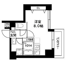 レオーネ川崎 801 ｜ 神奈川県川崎市幸区中幸町３丁目16-10（賃貸マンション1R・8階・20.24㎡） その2