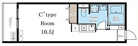 Ｍ－1　Ｔｏｋｙｏ　南蒲田 205 ｜ 東京都大田区南蒲田２丁目10-19（賃貸マンション1R・2階・26.08㎡） その2