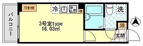 ラディアンテ蒲田 203 ｜ 東京都大田区西糀谷１丁目10-11（賃貸アパート1R・2階・16.03㎡） その2