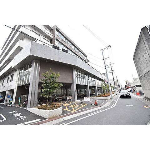 病院「増子記念病院まで75ｍ」