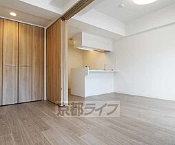 京都市営烏丸線 十条駅 徒歩5分の賃貸マンション 7階1LDKのリビング/ダイニング