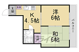🉐敷金礼金0円！🉐阪急京都本線 西院駅 徒歩15分