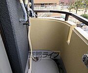 室外洗濯機置き場です
