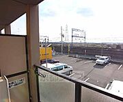 ベランダからの風景です。