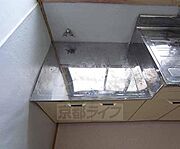 二口ガスコンロ設置可能です。