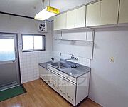 2口コンロ設置可です。