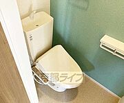 清潔感のあるトイレ・