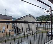 バルコニーからの景色です。